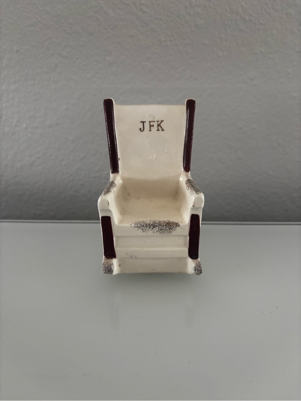Vintage 1962 JFK John Kennedy Salt or Pepper Shaker Rocking Chair Only